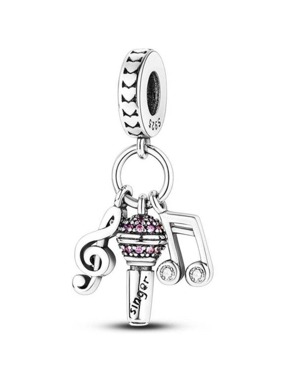 925 Sterling Silver Charms Beads for Bracelets Necklaces Travel Heart Graduation